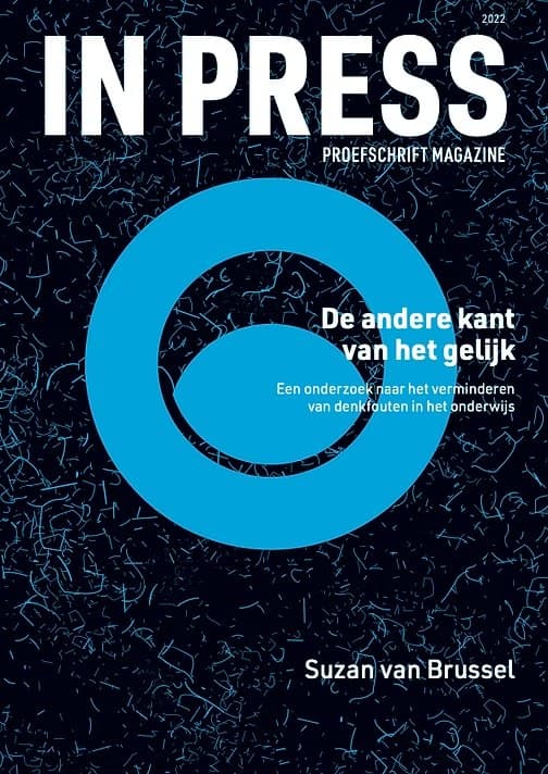Omslag van IN PRESS Magazine: De andere kant van het gelijk