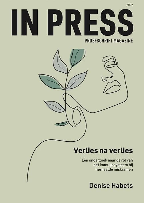 Omslag van IN PRESS Magazine: Verlies na verlies